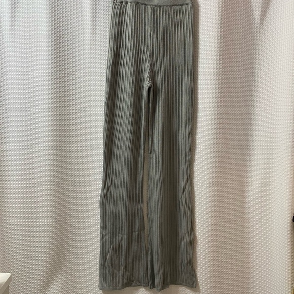NWOT ASOS High Rise Knit Flare Pants - Picture 5 of 5